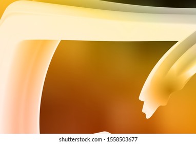 Dark Orange vector blurred shine abstract template. Modern abstract illustration with gradient. Background for a cell phone.