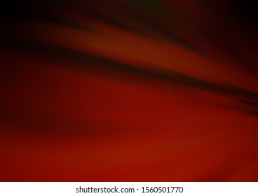 Dark Orange vector blurred shine abstract background. An elegant bright illustration with gradient. A completely new design for your business.