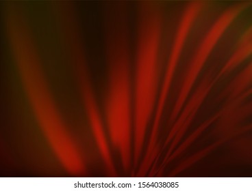 Dark Orange vector blurred shine abstract background. An elegant bright illustration with gradient. The background for your creative designs.