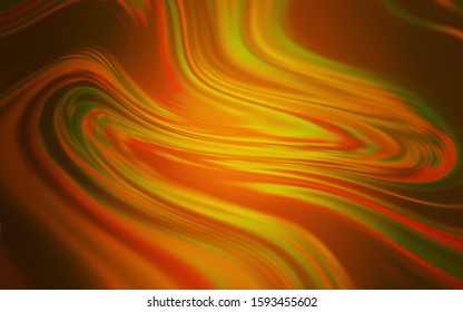 Dark Orange vector blurred shine abstract background. Colorful illustration in abstract style with gradient. Background for a cell phone.