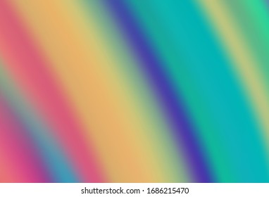 Dark Orange vector blurred shine abstract texture. New colored illustration in blur style with gradient. New way of your design.