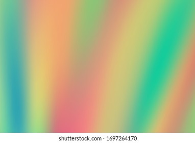 Dark Orange vector blurred shine abstract template. Shining colorful illustration in smart style. Completely new design for your business.
