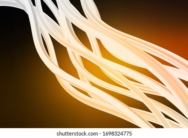 Dunkelorange Vektorillustration unscharf glänzende abstrakte Textur. Abstrakte Illustration mit Farbverlauf-Design. Kluges Design für Ihre Arbeit.