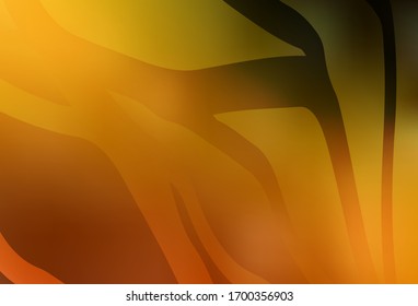 El vector naranja oscuro difuminado brillan la plantilla abstracta. Ilustración abstracta moderna con degradado. Fondo para un teléfono móvil.