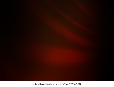 Dark Orange vector blurred shine abstract template. Creative illustration in halftone style with gradient. The template can be used for your brand book.