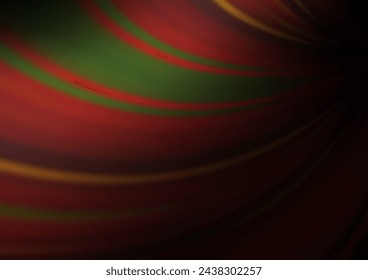 Dark Orange vector blurred shine abstract template. Shining colorful illustration in a Brand new style. Brand new style for your business design.