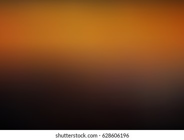 Dark Orange vector blurred shine abstract pattern. An elegant bright illustration with gradient. The completely new template can be used for your brand book.