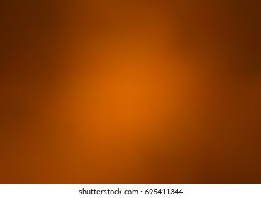 Dark Orange vector blurred shine abstract template. Brand-new colored illustration in blurry style with gradient. The template can be used as a background of a cell phone.