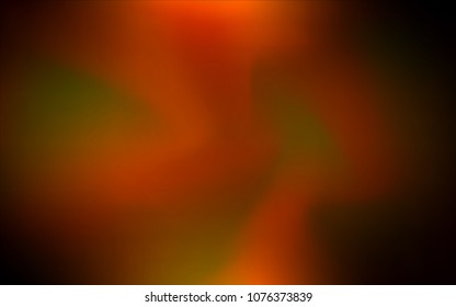 Dark Orange vector blurred template. Modern geometrical abstract illustration with gradient. The best blurred design for your business.