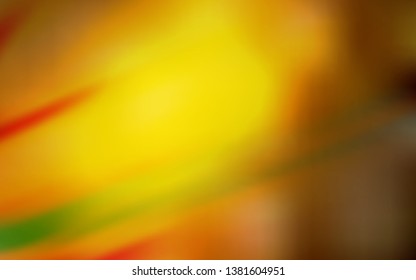 Dark Orange vector blurred template. Colorful illustration in abstract style with gradient. The best blurred design for your business.