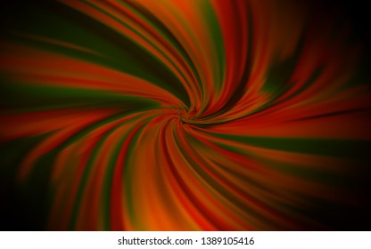 Dark Orange vector blurred template. A completely new colored illustration in blur style. Elegant background for a brand book.