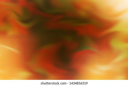 Dark Orange vector blurred template. Colorful abstract illustration with gradient. New style for your business design.