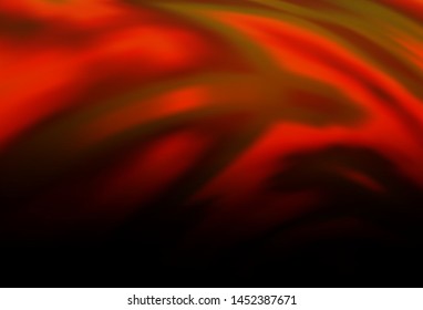 Dark Orange vector blurred template. Abstract colorful illustration with gradient. Background for a cell phone.