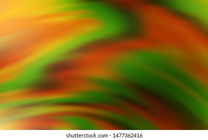 Dark Orange vector blurred template. Modern abstract illustration with gradient. Completely new design for your business.