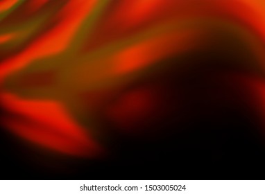 Dark Orange vector blurred template. Abstract colorful illustration with gradient. Background for a cell phone.