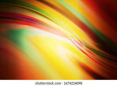 Dark Orange vector blurred template. A completely new colored illustration in blur style. New style for your business design.