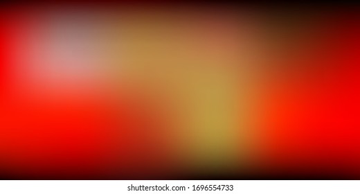 Dark Orange vector blurred template. Modern elegant blur illustration with gradient. Multipurpose app design.