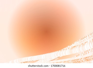 Plantilla borrosa vectorial de naranja oscuro. Brillante ilustración colorida de estilo elegante. Diseño borroso para su sitio web.