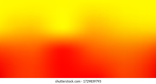 Dark Orange vector blurred template. Colorful gradient abstract illustration in blur style. Sample for your designs.