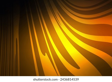 Dark Orange vector blurred template. Modern abstract illustration with gradient. New style design for your brand book.