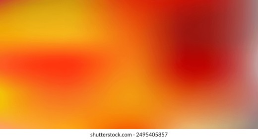 Dark orange vector blurred template. Colorful illustration with gradient in halftone style. Your business gesign.