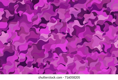 Dark Orange vector blurry arched background. A vague circumflex abstract illustration with gradient. A completely new design for your business.