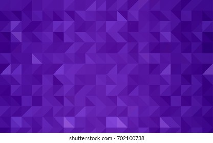 Dark Orange vector blurry triangle template. A vague abstract illustration with gradient. Brand-new design for your business.