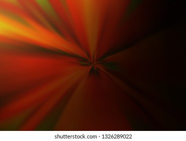 Dark Orange vector bokeh and colorful pattern. Colorful illustration in blurry style with gradient. The template for backgrounds of cell phones.