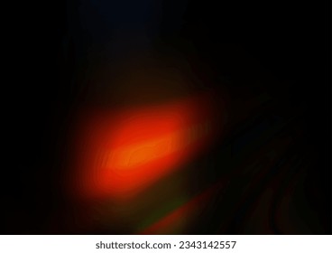 Bokeh vector naranja oscuro y patrón colorido. Ilustración abstracta colorida con gradiente. El diseño borroso se puede usar para su sitio web.