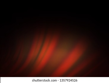Dark Orange vector bokeh pattern. Colorful illustration in blurry style with gradient. A completely new design for your business.