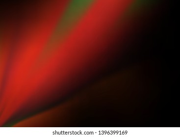 Dark Orange vector bokeh pattern. Colorful illustration in abstract style with gradient. A new texture for your design.