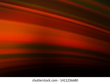 Dark Orange vector bokeh pattern. Colorful abstract illustration with gradient. The elegant pattern for brand book.