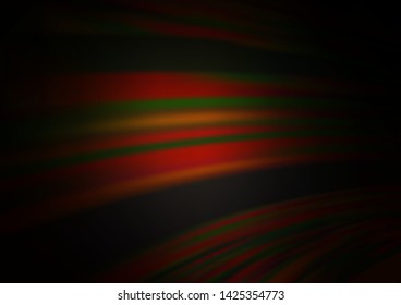 Dark Orange vector bokeh pattern. Shining colorful illustration in a Brand new style. Brand new design for your business.