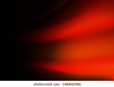 Dark Orange vector bokeh pattern. Modern geometrical abstract illustration with gradient. A completely new design for your business.