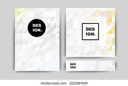 Dark Orange vector brochure for ui, ux design. Beautiful colored sample in A4 size. Completely new template for your brand book.