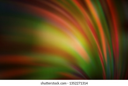 Dark Orange vector colorful abstract texture. Creative illustration in halftone style with gradient. Smart design for your work.