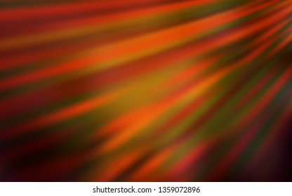 Dark Orange vector colorful abstract background. Glitter abstract illustration with gradient design. Completely new design for your business.