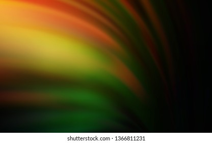 Dark Orange vector colorful abstract background. Modern abstract illustration with gradient. New style design for your brand book.
