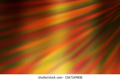 Dark Orange vector colorful abstract background. Shining colored illustration in smart style. New style for your business design.