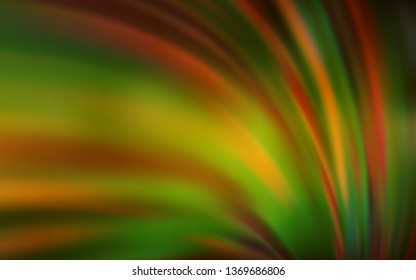 Dark Orange vector colorful abstract background. Shining colored illustration in smart style. New design for your business.