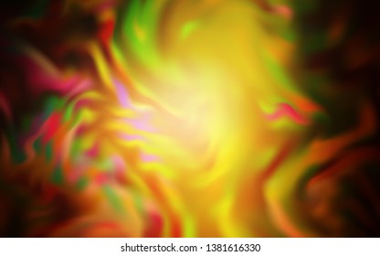 Dark Orange vector colorful abstract texture. An elegant bright illustration with gradient. Completely new design for your business.