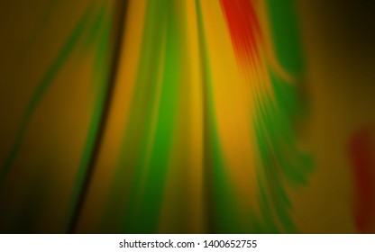 Dark Orange vector colorful abstract background. An elegant bright illustration with gradient. New way of your design.
