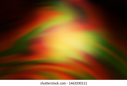 Dark Orange vector colorful abstract background. A completely new colored illustration in blur style. Completely new design for your business.