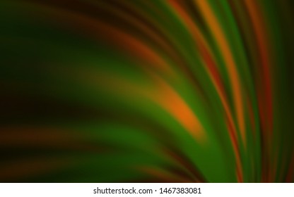 Dark Orange vector colorful abstract background. Glitter abstract illustration with gradient design. The best blurred design for your business.