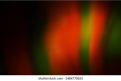 Dark Orange vector colorful abstract background. Glitter abstract illustration with gradient design. The best blurred design for your business.