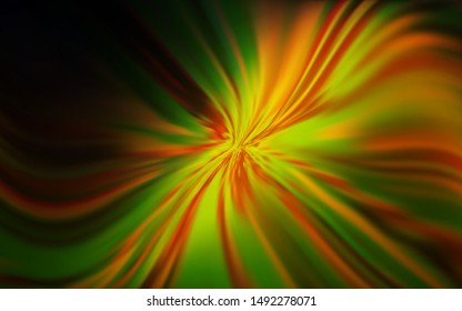 Dark Orange vector colorful abstract background. Modern abstract illustration with gradient. Smart design for your work.
