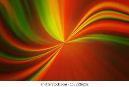 Dark Orange vector colorful abstract background. Colorful abstract illustration with gradient. New design for your business.