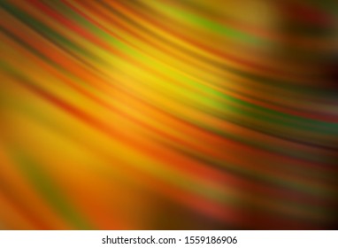 Dark Orange vector colorful abstract texture. Creative illustration in halftone style with gradient. New design for your business.