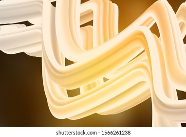 Dark Orange vector colorful abstract texture. Colorful illustration in abstract style with gradient. Smart design for your work.