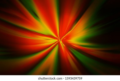 Dark Orange vector colorful abstract background. Modern abstract illustration with gradient. New way of your design.